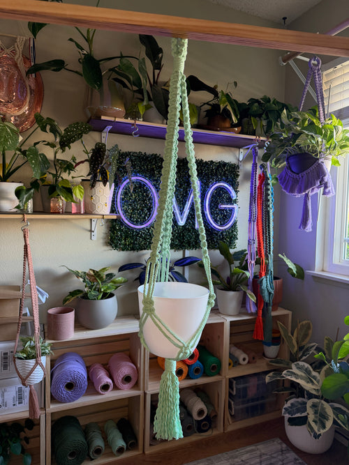 Classic Macrame Plant Hanger