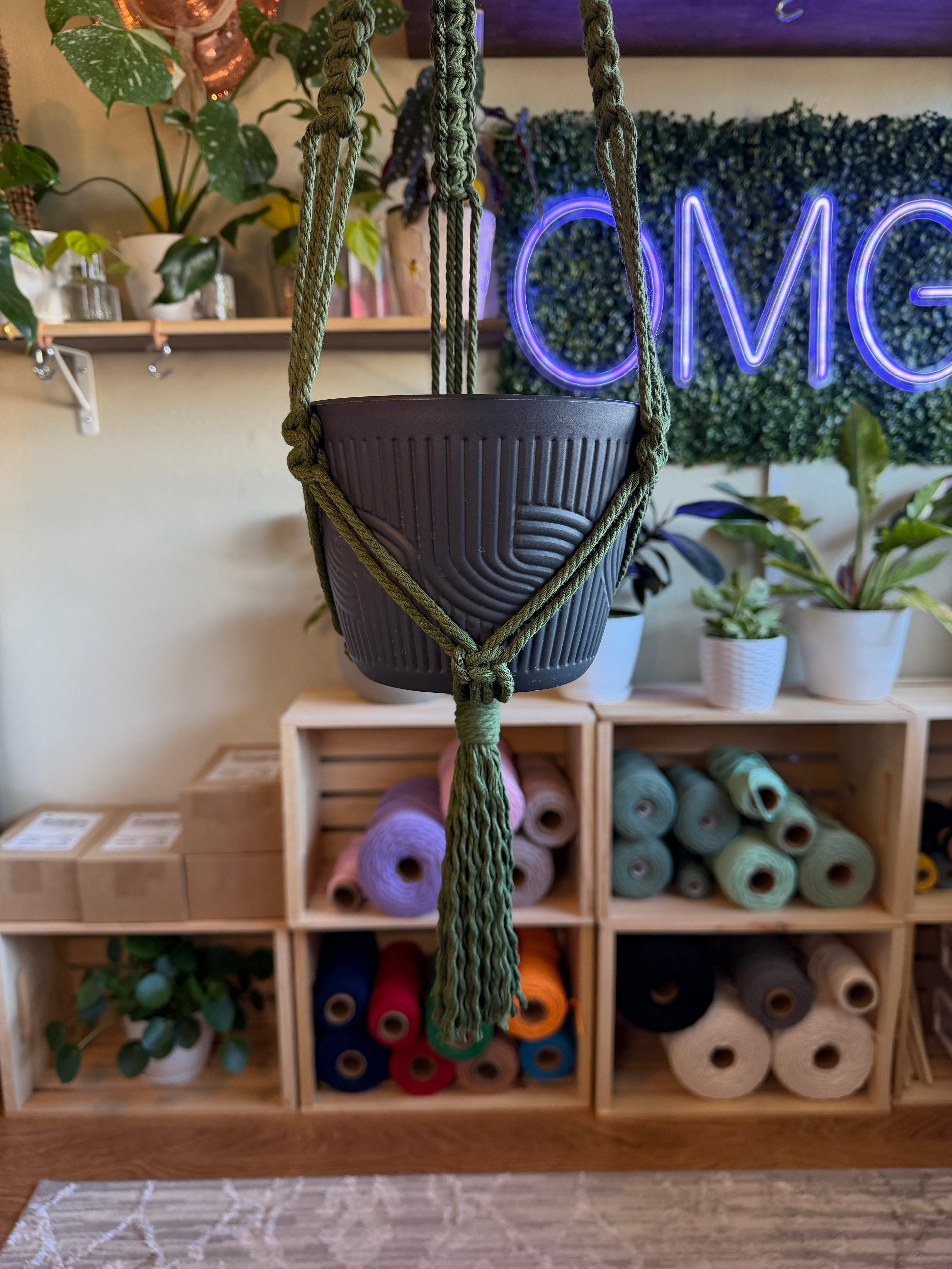Classic Macrame Plant Hanger