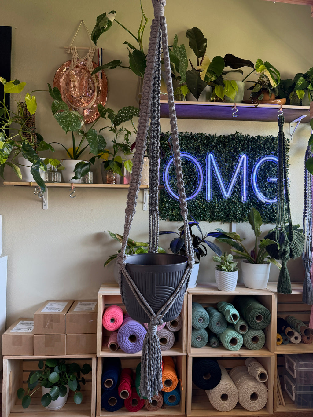 Classic Macrame Plant Hanger
